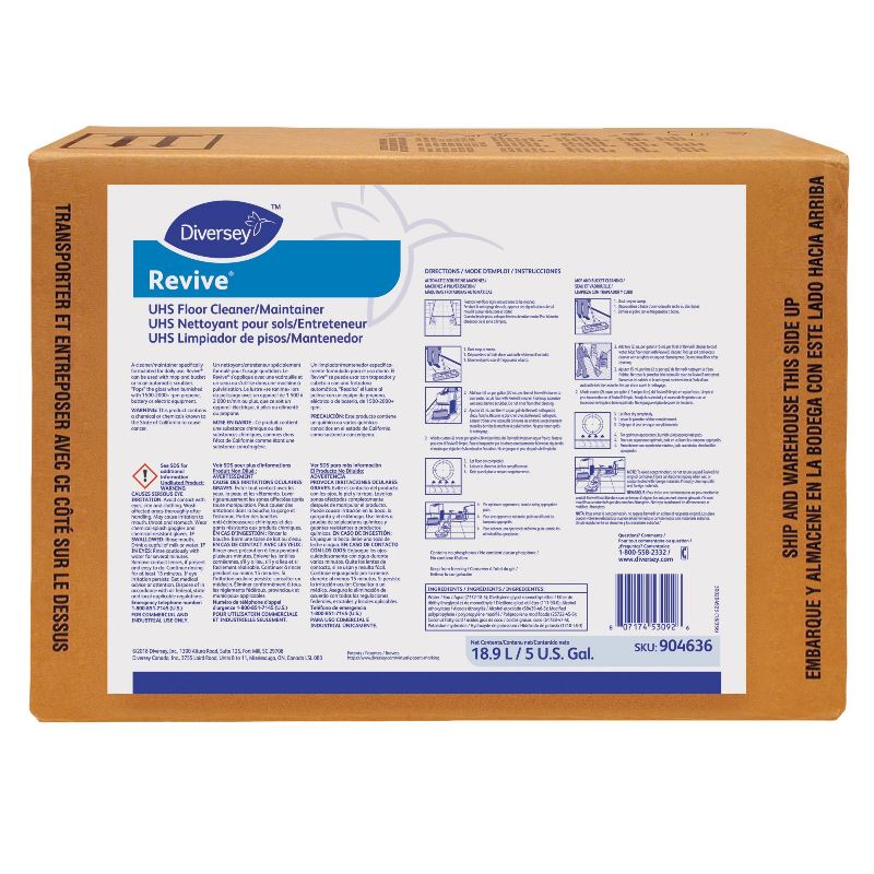 Revive® Cleaner/Maintainer, 5 gal, BIB, 1/CT